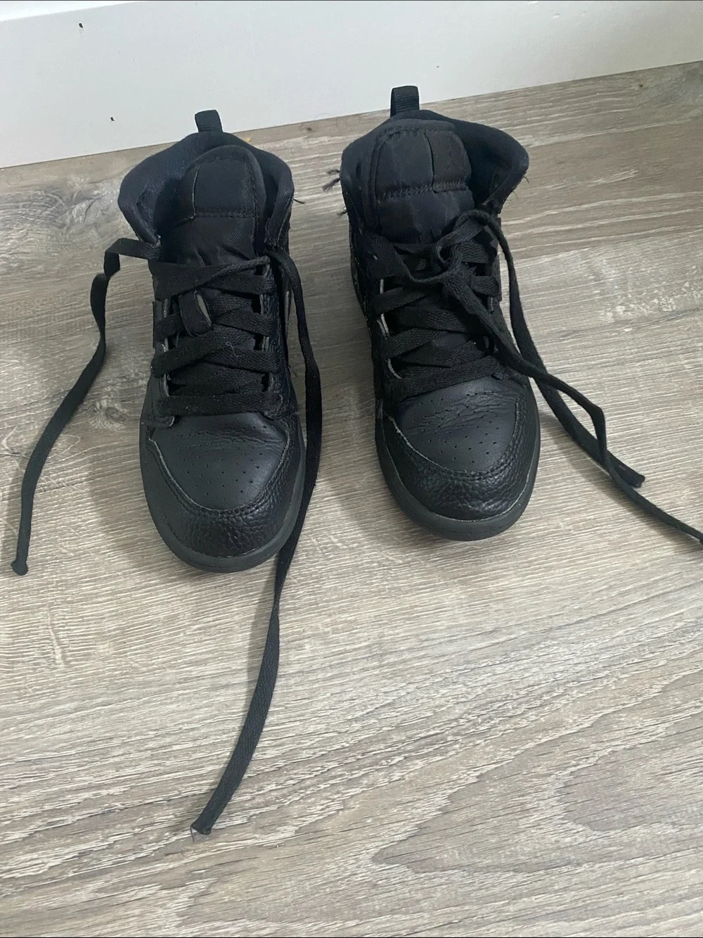 Jordan Kids Black High-Top Sneakers